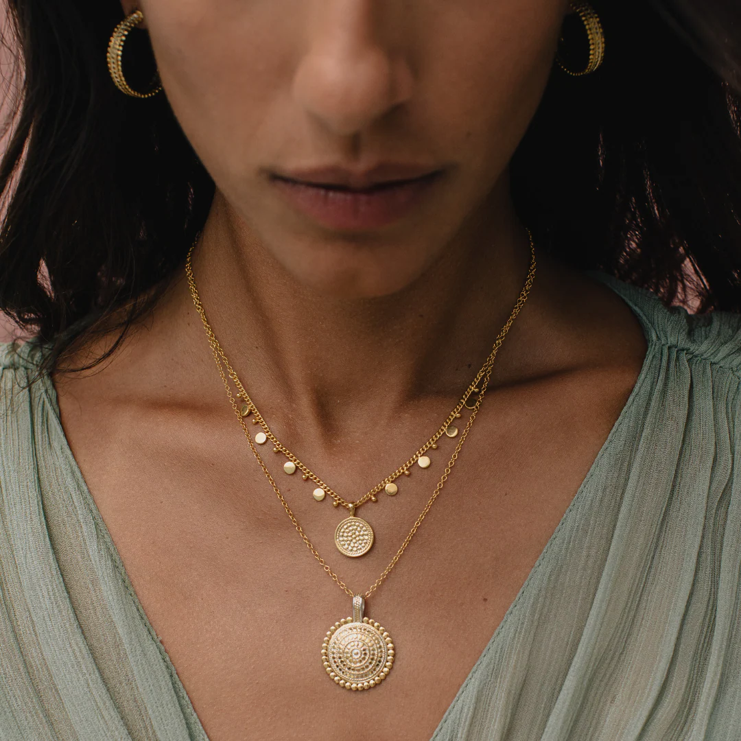 Sundara Pendant Necklace - Gold - Image 2
