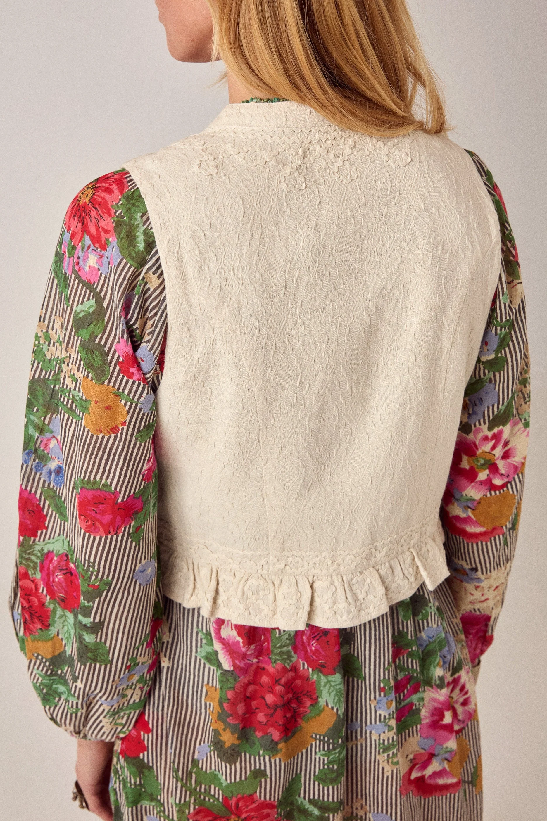 Thalia Crème De La Crème Vest - Merengue - Image 4