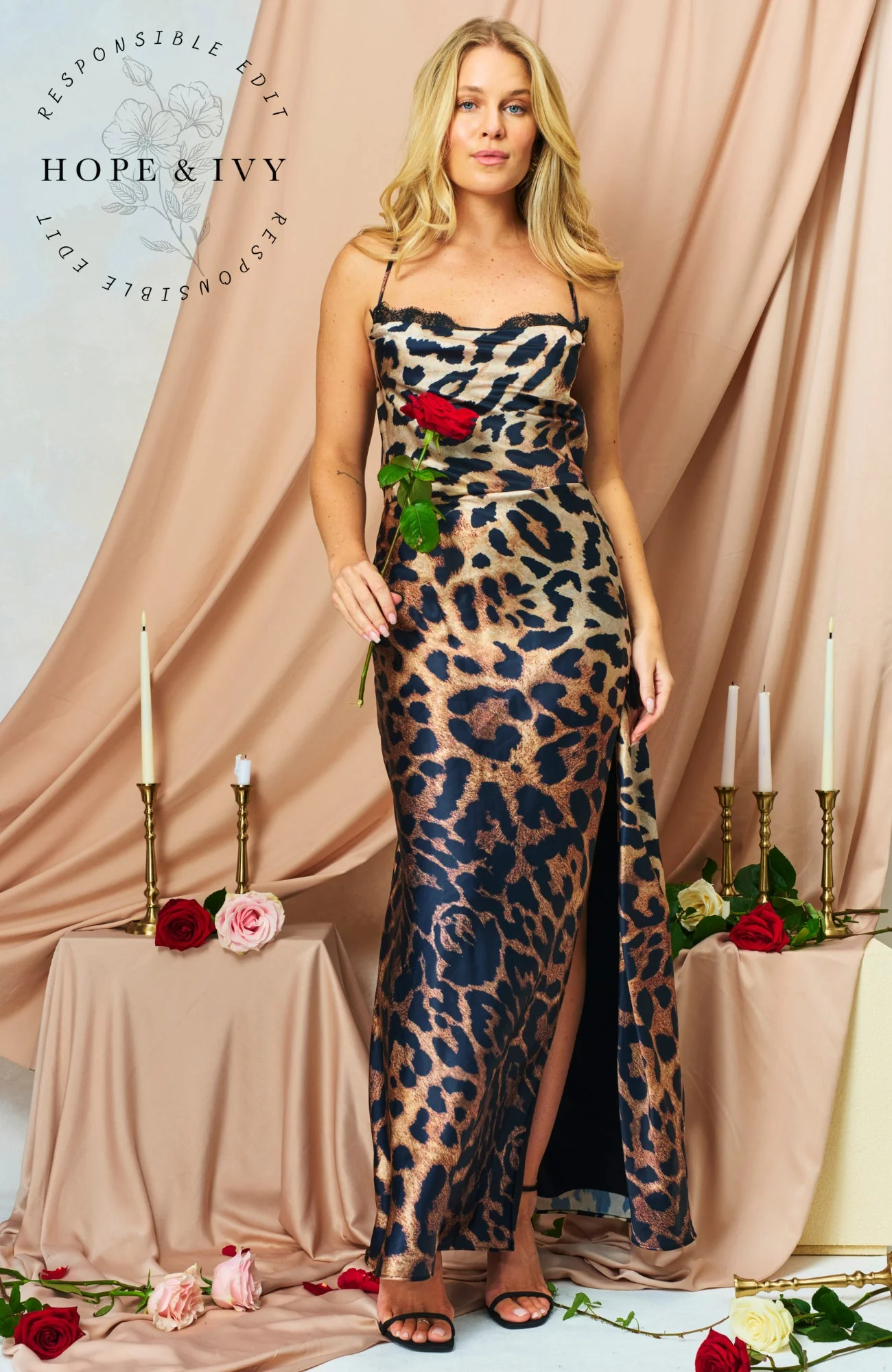 The Anemone Dress - Leopard - Image 4