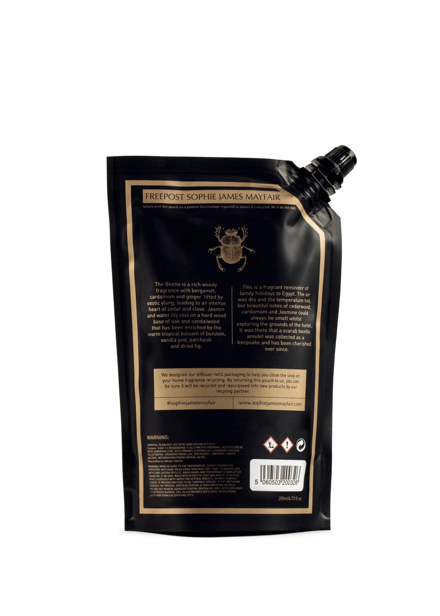 Premium Reed Diffuser Refill - The Beetle - Image 3