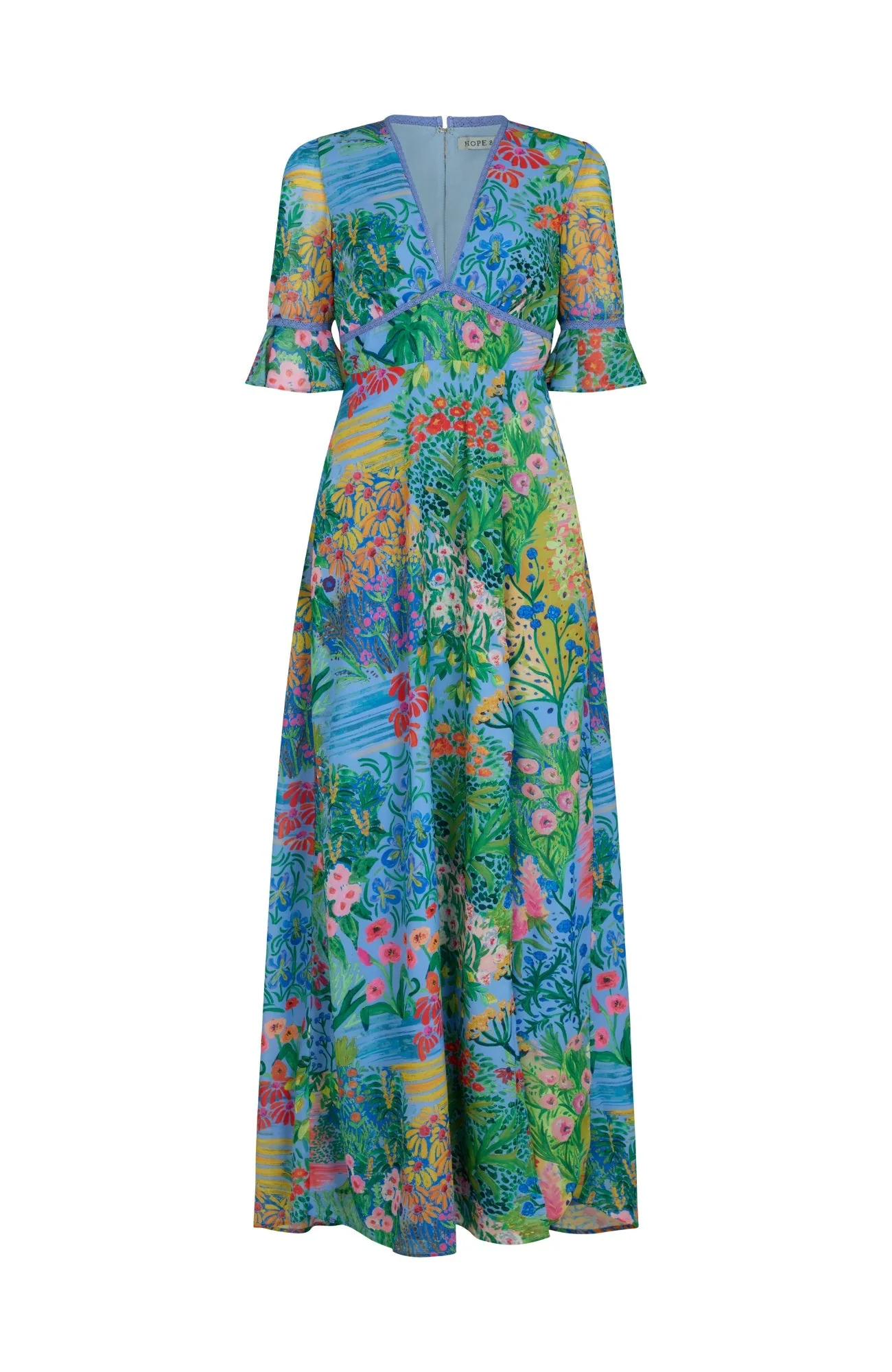 The Hazel Dress - Floral Pond - Image 12