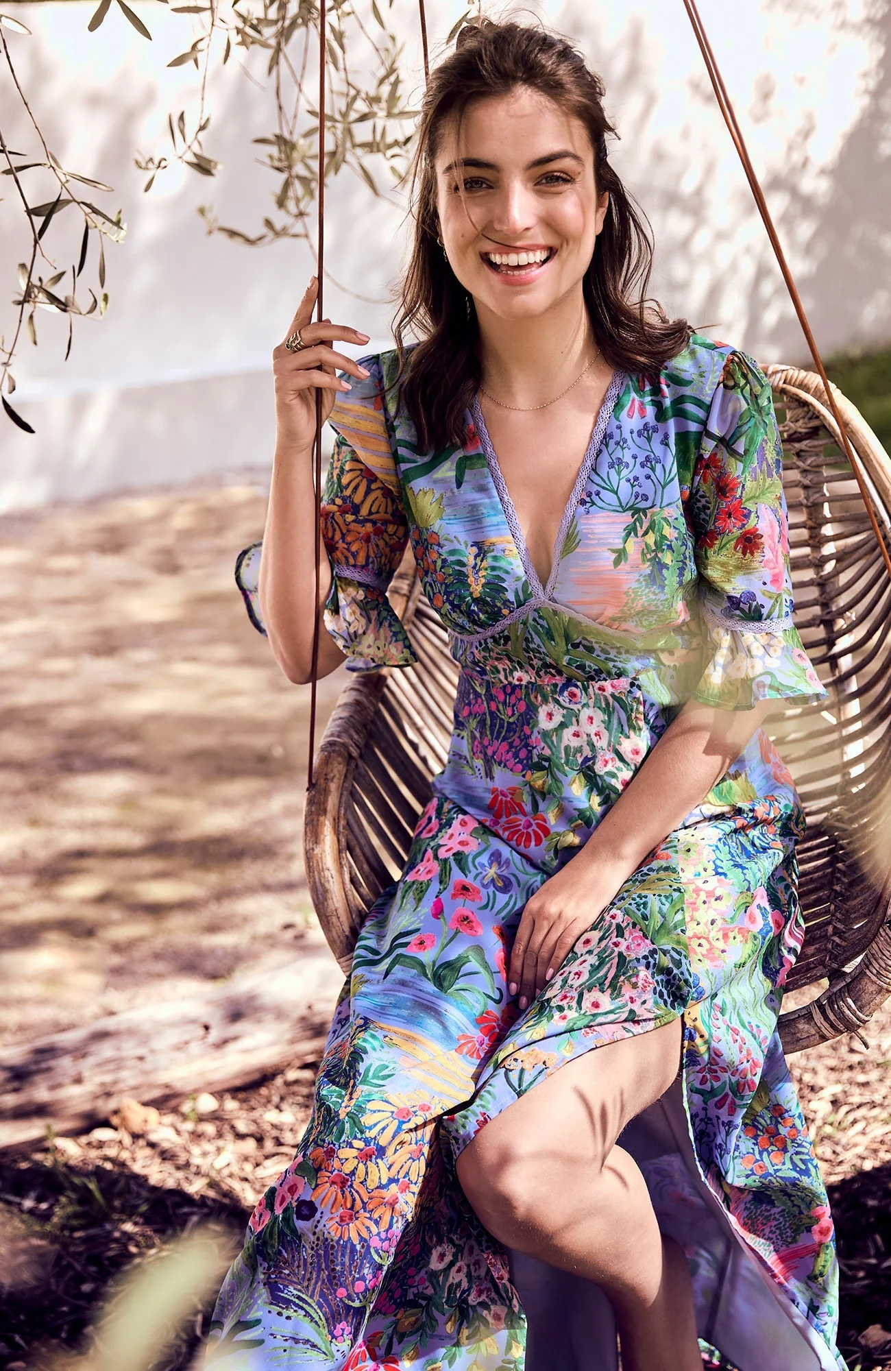 The Hazel Dress - Floral Pond - Image 9