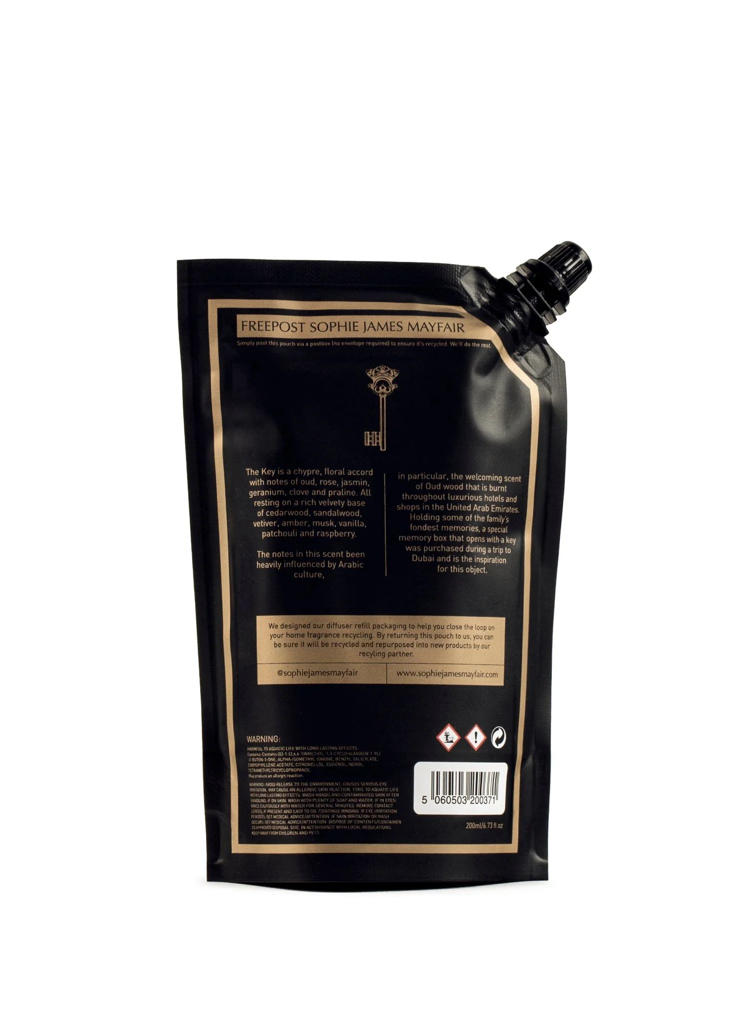 Premium Reed Diffuser Refill - The Key - Image 3