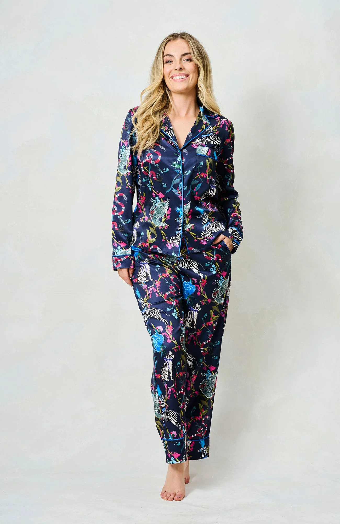 The Suzanne Pyjamas - Silky Zebra - Image 3