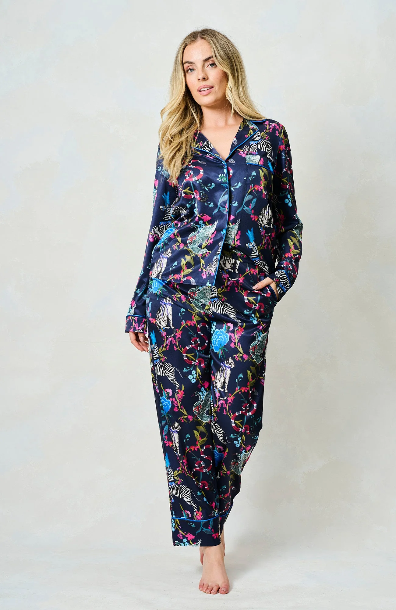 The Suzanne Pyjamas - Silky Zebra - Image 4