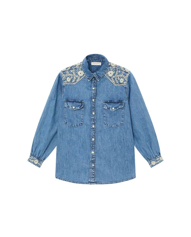 Thelma Shirt - Blue Haze - Image 6