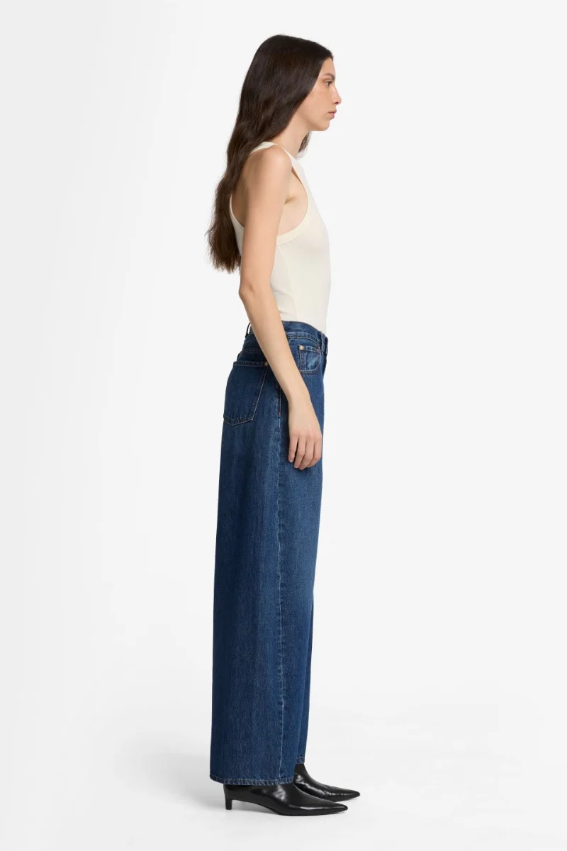 Twisted Bonnie Radar Jeans - Dark Blue - Image 4