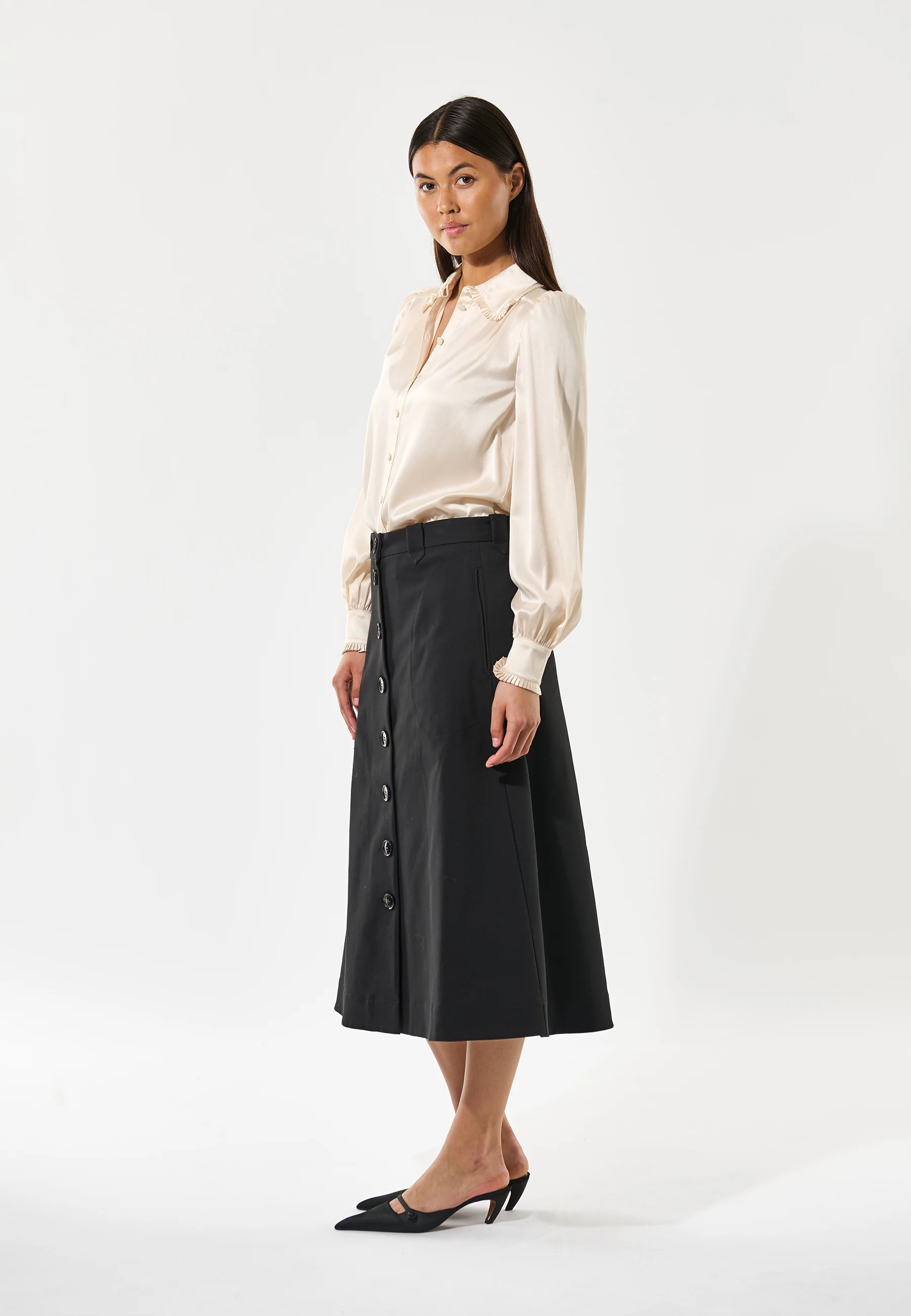 Umadea Blouse - Porcelain - Image 3