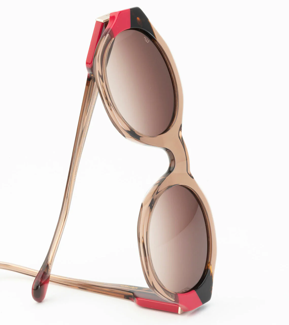 Valeria Sunglasses - Clear Taupe - Image 3