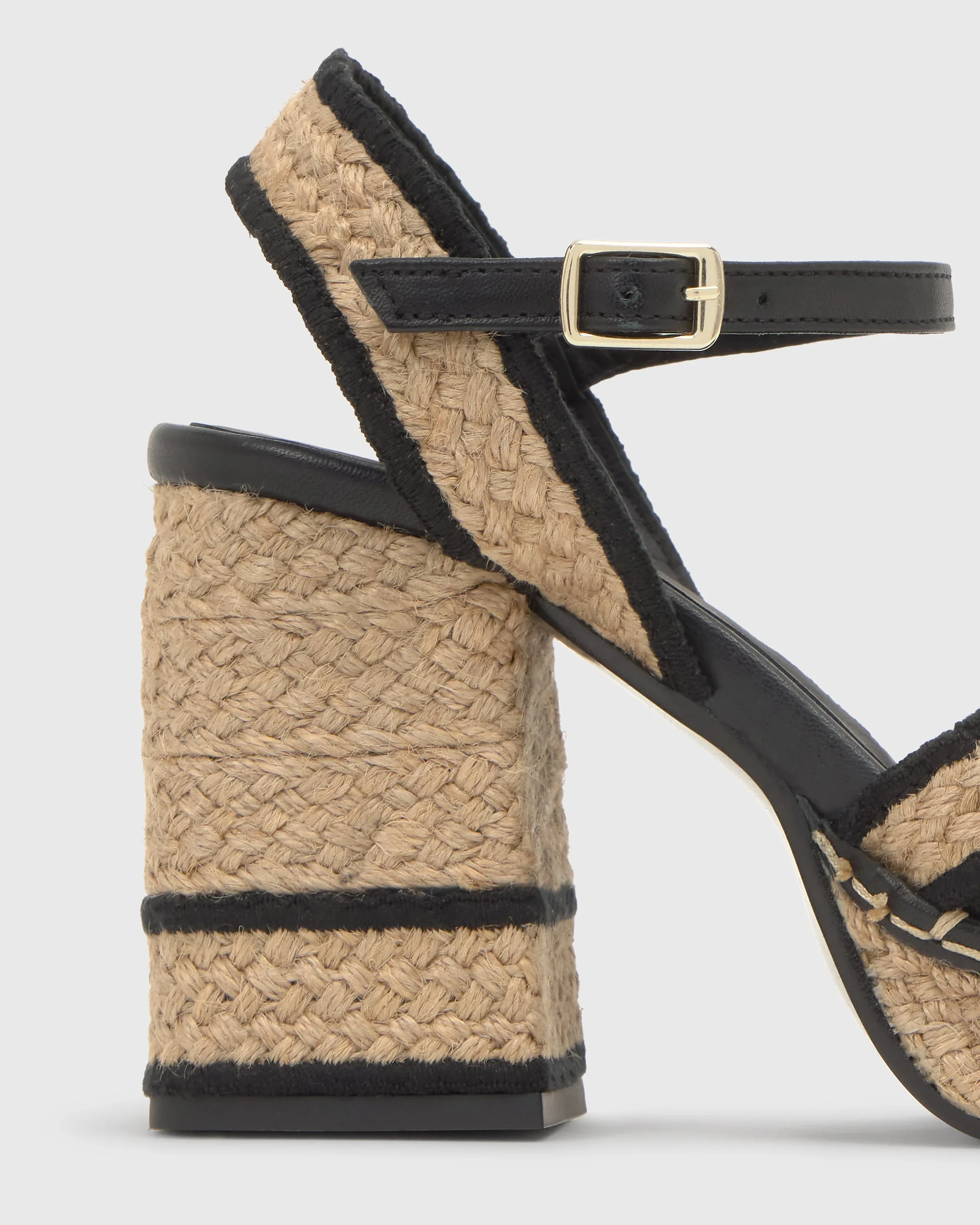 Vanish Sandals - Natural/Black - Image 3