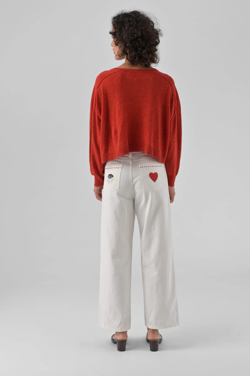 Vinciane Trousers - Ecru - Image 3