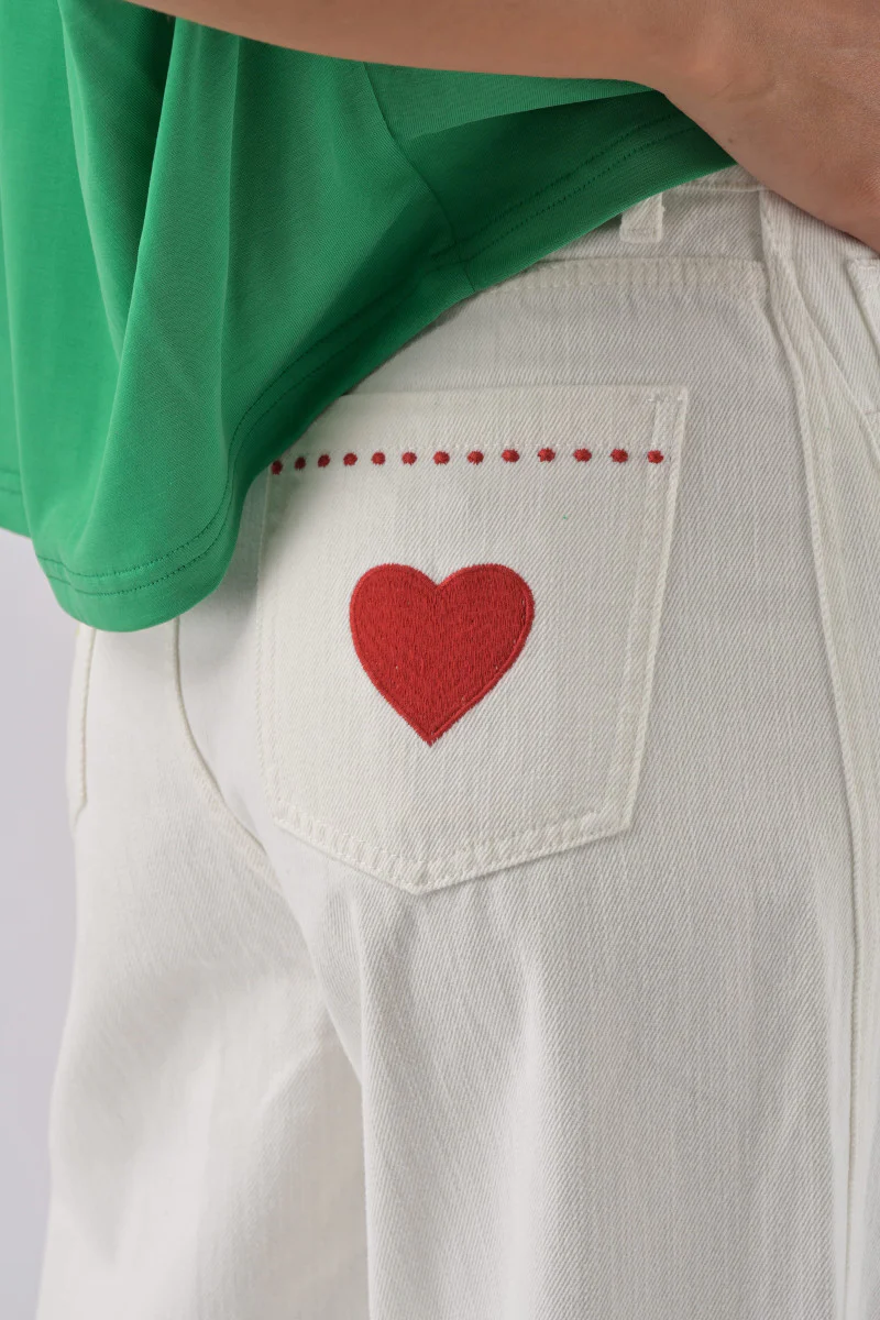Vinciane Trousers - Ecru - Image 4