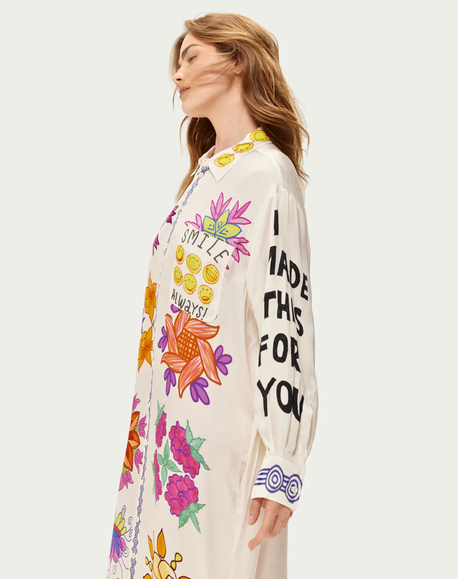 Vivi Shirt Dress - Markers - Image 2