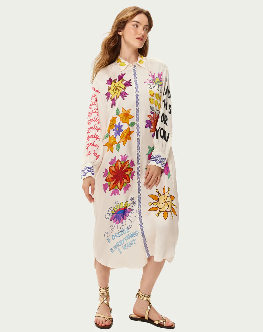 Vivi Shirt Dress - Markers - Image 3