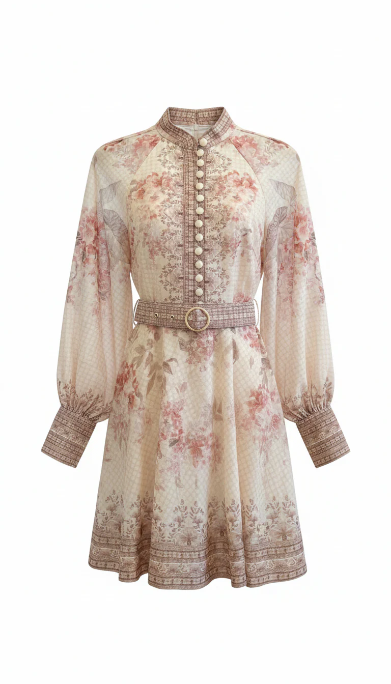 Voy 60057 Dress - Pink - Image 2