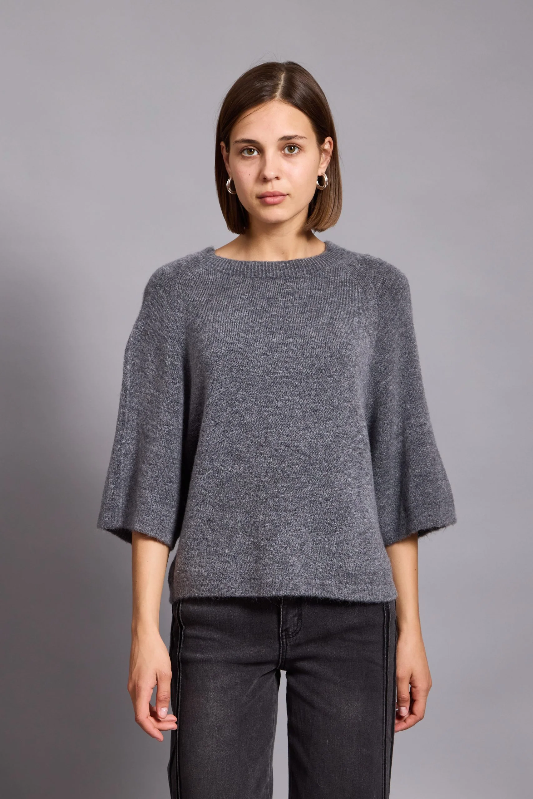 Y Anita Jumper - Charcoal - Image 2