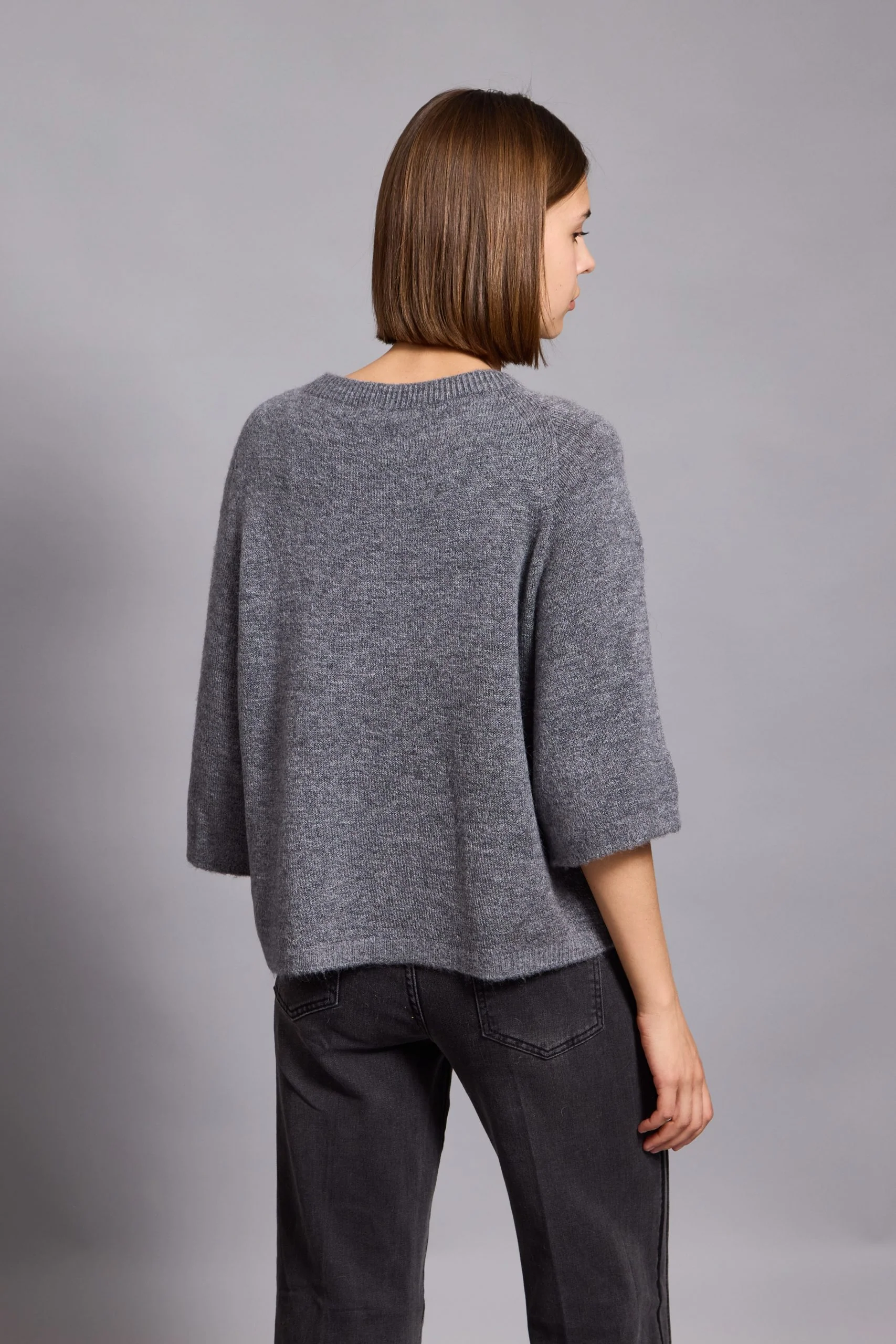 Y Anita Jumper - Charcoal - Image 4