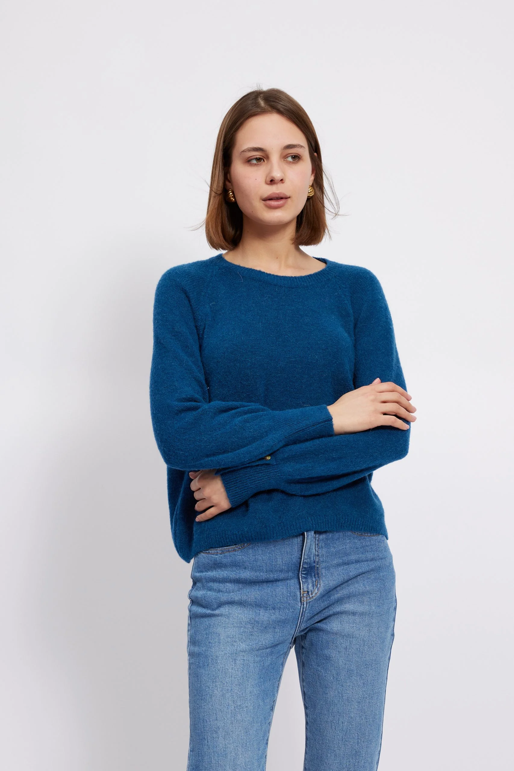 Y 2284 Agnes Jumper - Navy - Image 2