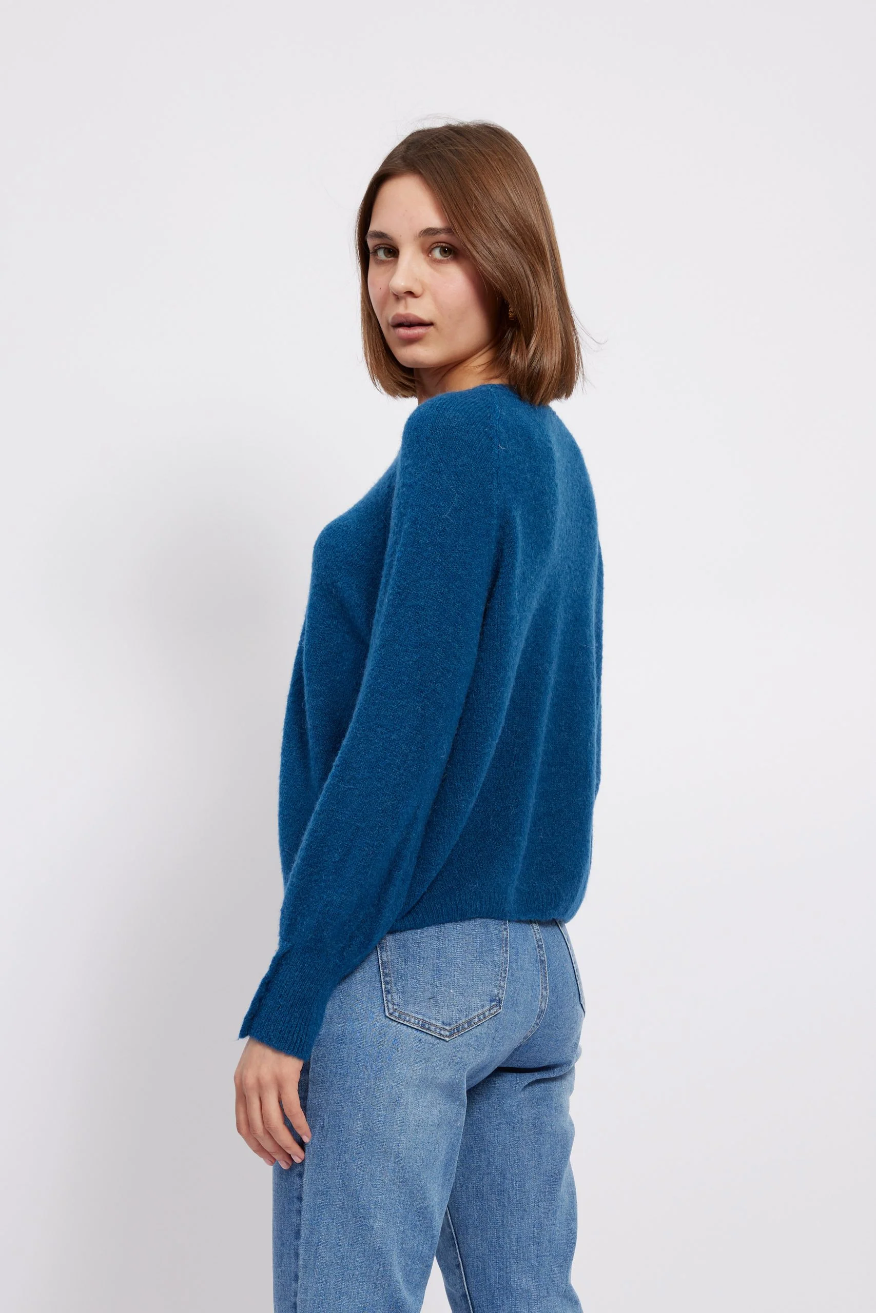 Y 2284 Agnes Jumper - Navy - Image 3