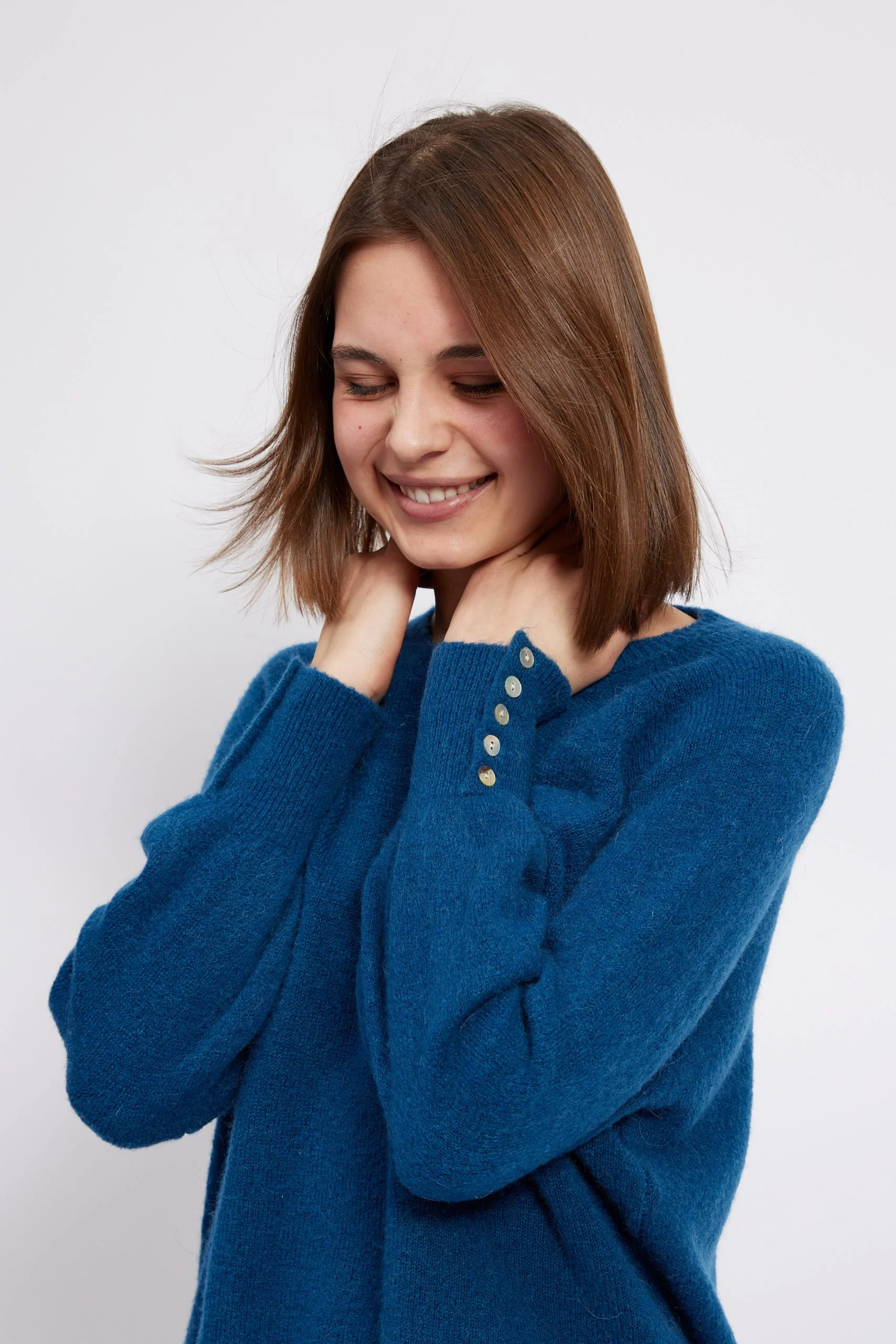 Y 2284 Agnes Jumper - Navy - Image 4