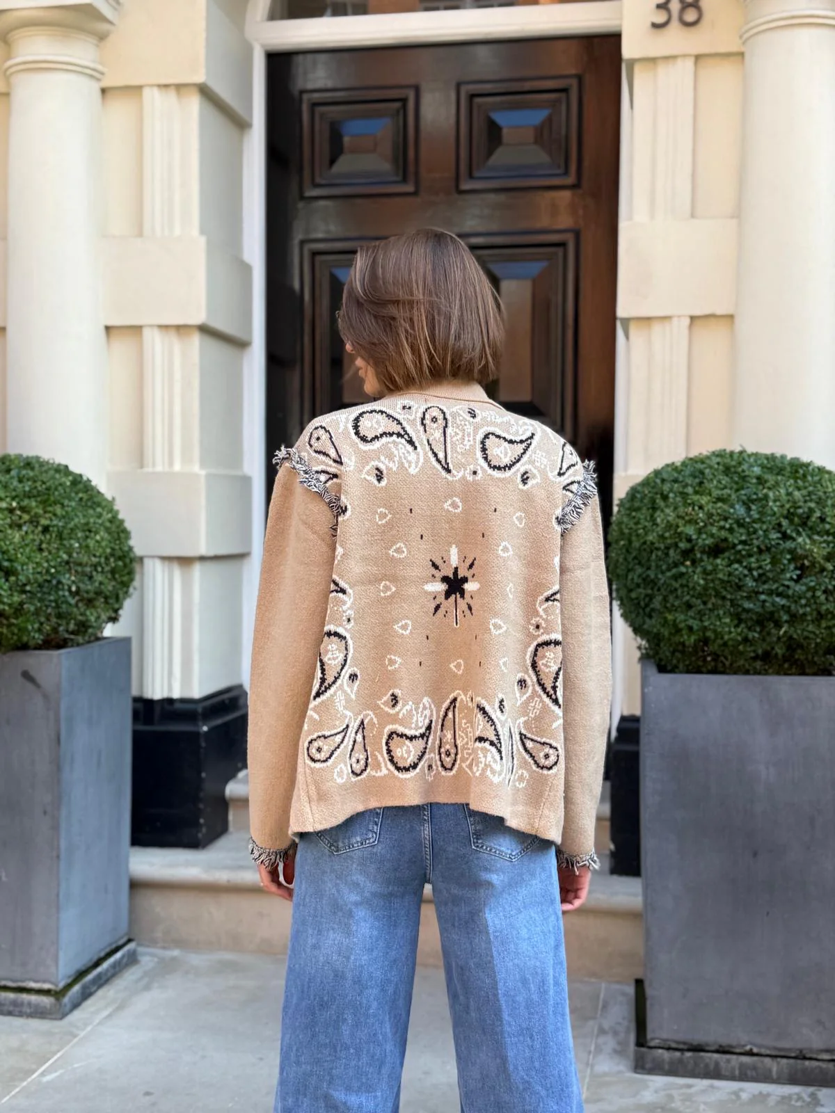 Y 333 Cardigan - Beige - Image 5