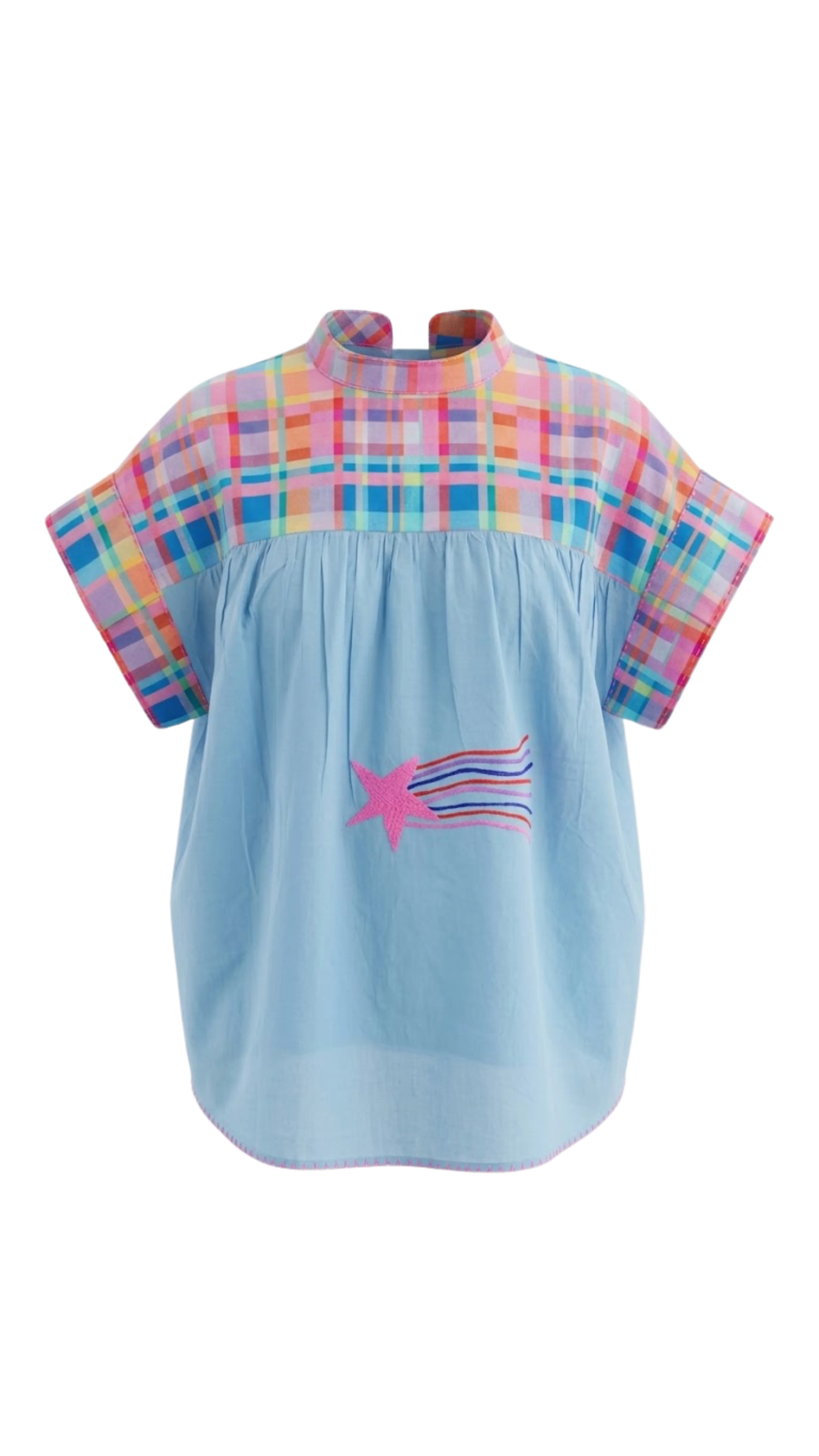 Y 8934 Top - Blue - Image 3