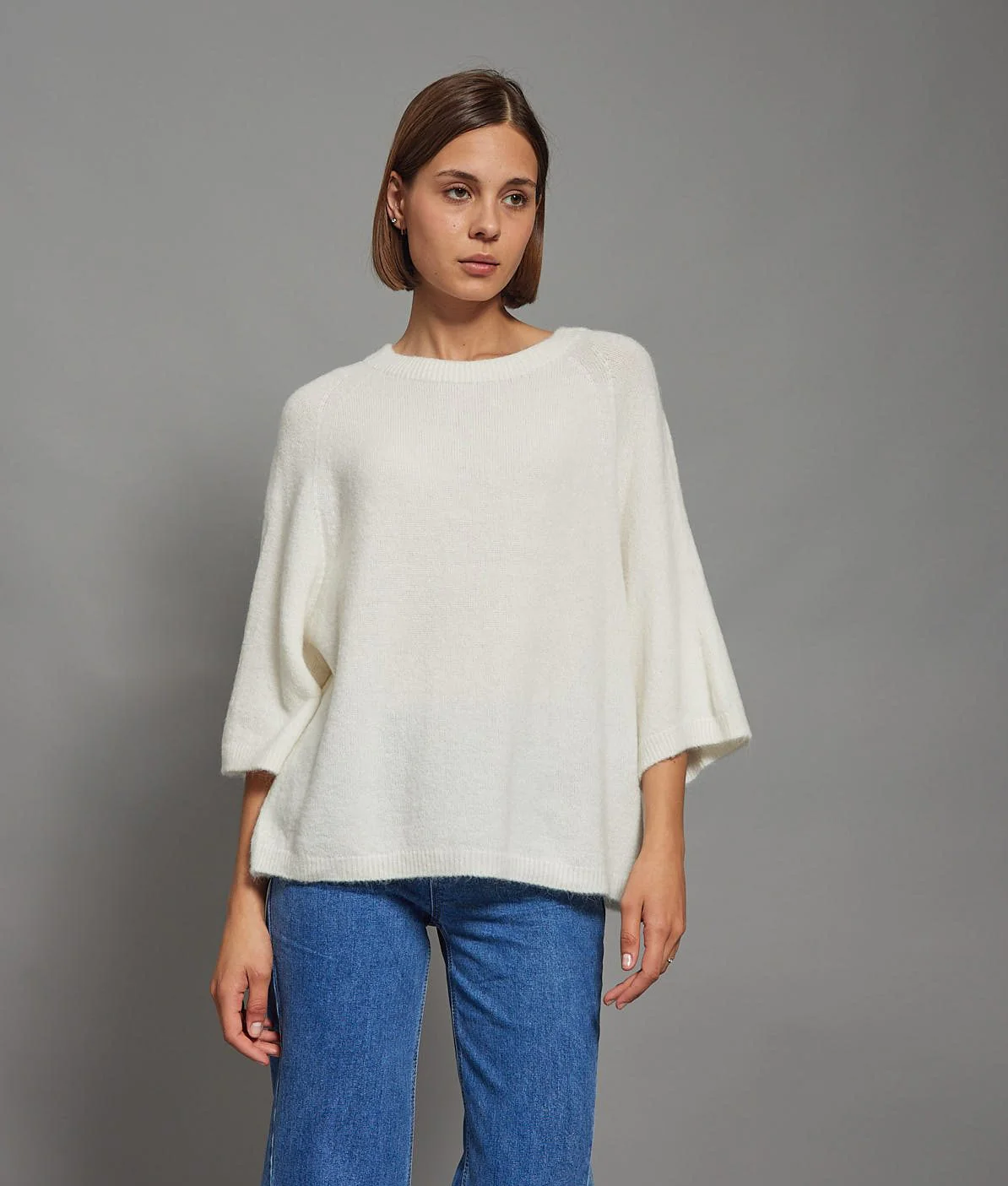 Y Anita Jumper - Winter White - Image 2