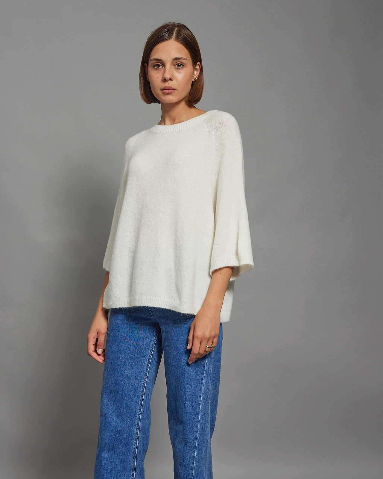 Y Anita Jumper - Winter White - Image 3
