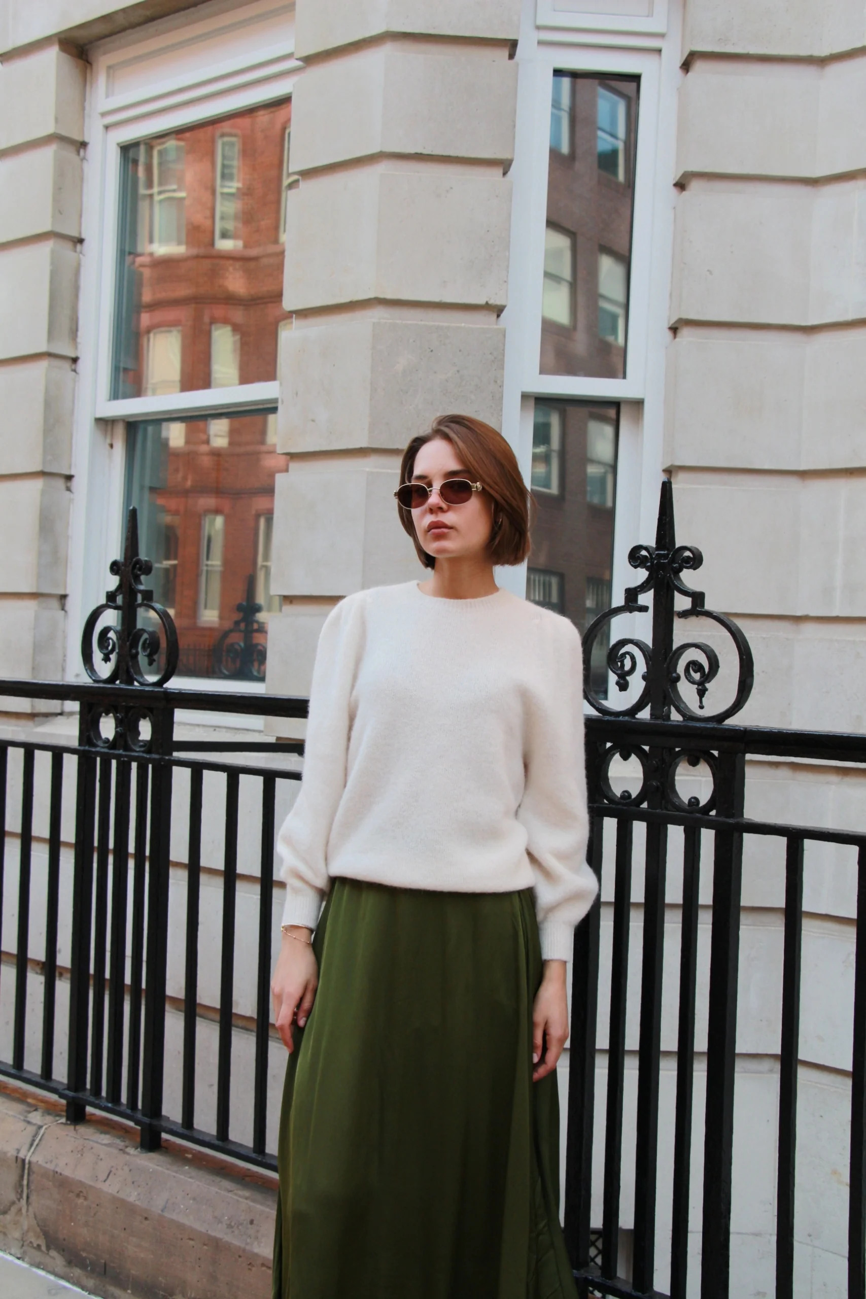 Y Isabelle Jumper - Cream - Image 3