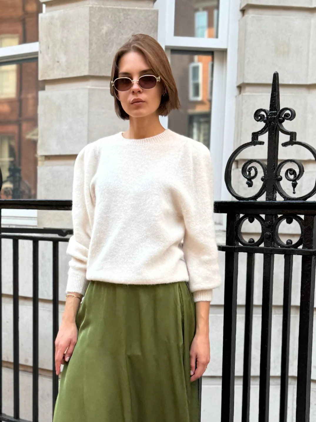 Y Isabelle Jumper - Cream - Image 4