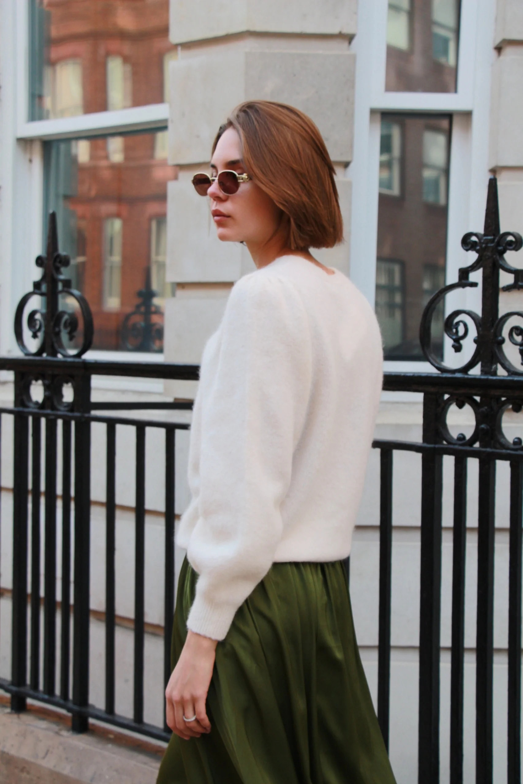 Y Isabelle Jumper - Cream - Image 5