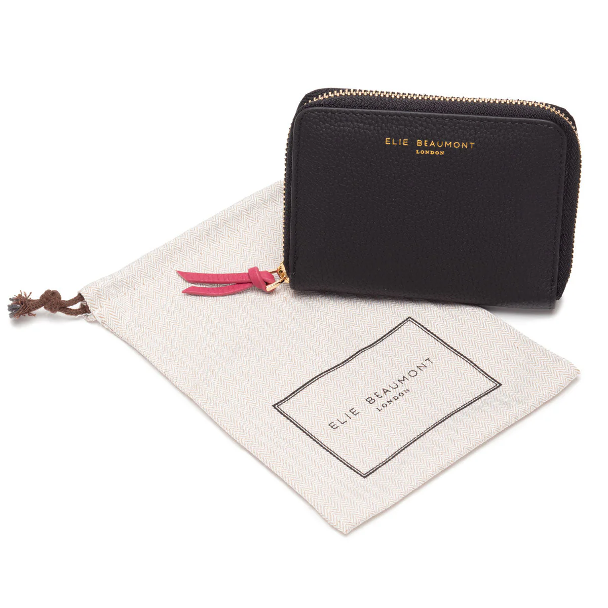 Zipper Purse - Black - Image 4