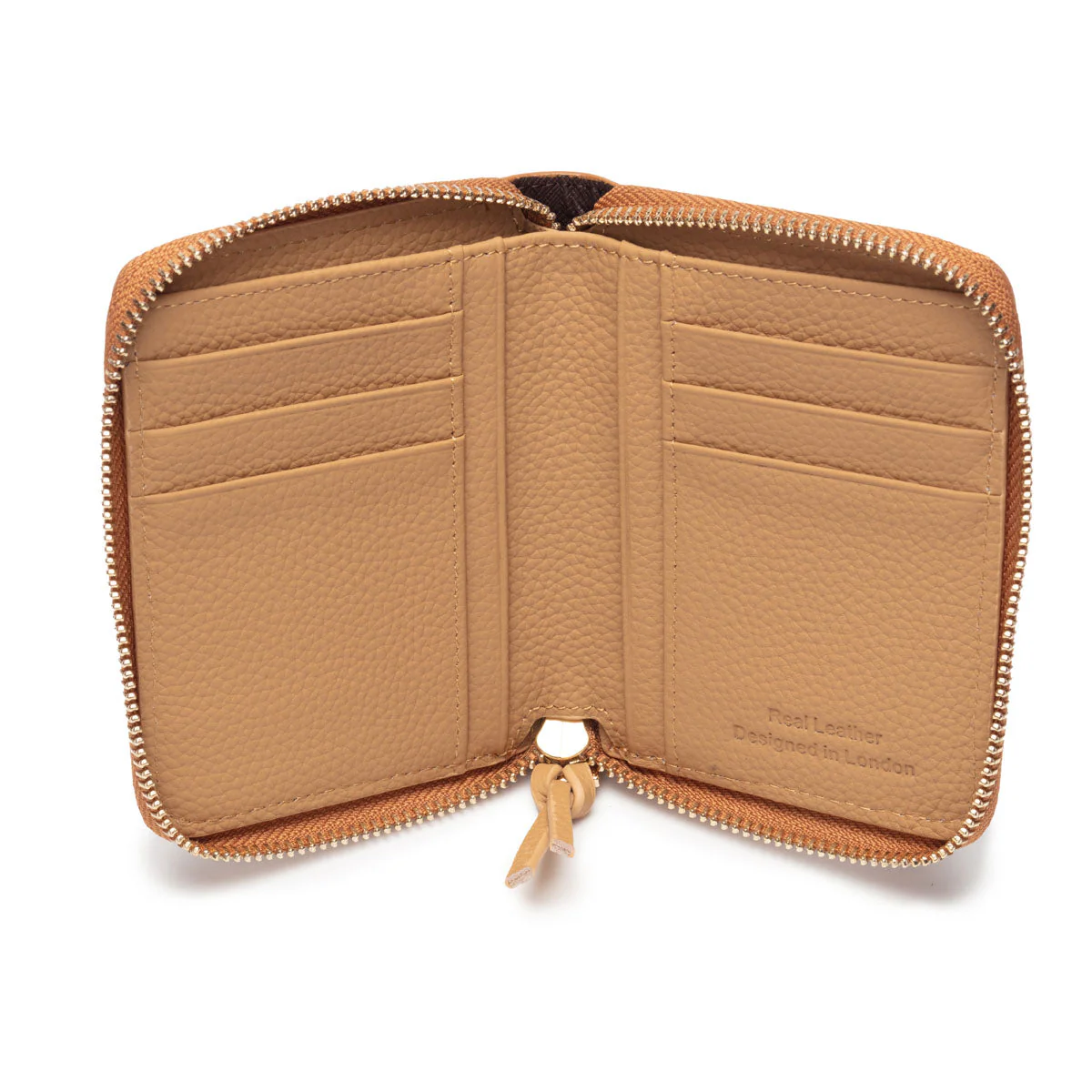 Zipper Purse - Tan - Image 2