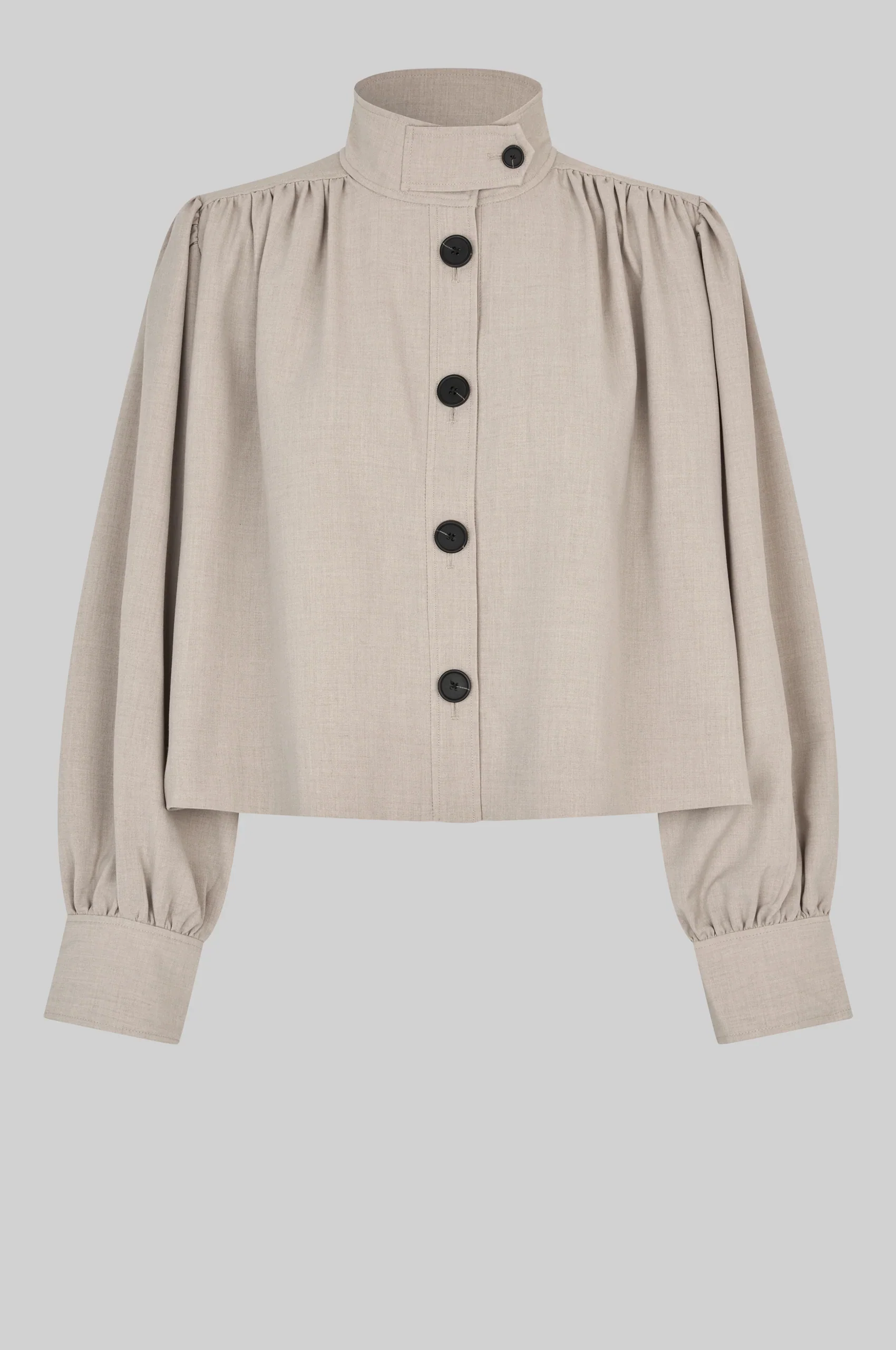 Zoie Jacket - Light Beige Melange - Image 9
